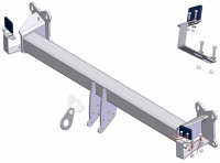 Оригинальный фаркоп WESTFALIA 322064600001 для Audi Q8 (02 / 2018 - ) Porsche Cayenne (11 / 2017 - ) Volkswagen Touareg III (11 / 2017 - ) от магазина ФаркопРос